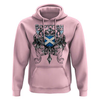 Scottish Heritage Crest Gothic Hoodie Medieval Flag and Sword Celtic Pride - Wonder Print Shop