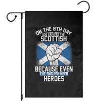 On the 8th Day God Created the Scottish Garden Flag Funny Heroic Scotland Pride - Wonder Print Shop