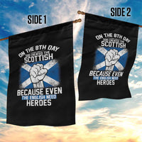 On the 8th Day God Created the Scottish Garden Flag Funny Heroic Scotland Pride - Wonder Print Shop
