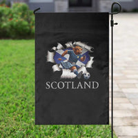 Funny Highland Cow in Kilt Footballer Garden Flag We'll Be Coming Scottish Pride Football Fans - Wonder Print Shop