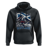 Scottish Warrior Hoodie Brave Highland Hero Scotland Flag - Wonder Print Shop