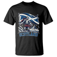 Scottish Warrior T Shirt Brave Highland Hero Scotland Flag - Wonder Print Shop