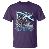 Scottish Warrior T Shirt Brave Highland Hero Scotland Flag - Wonder Print Shop