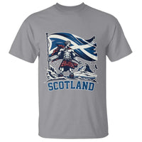 Scottish Warrior T Shirt Brave Highland Hero Scotland Flag - Wonder Print Shop