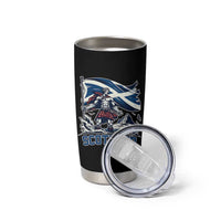 Scottish Warrior Tumbler Cup Brave Highland Hero Scotland Flag - Wonder Print Shop