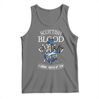 Scottish Blood Running Through My Veins Tank Top Viking Axe and Sword Heritage - Wonder Print Shop