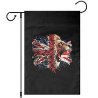 Roaring British Lion Flag Garden Flag Union Jack UK Pride - Wonder Print Shop