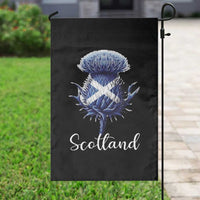 Scotland Thistle Floral Emblem Saltire Flag Garden Flag Patriotic Scottish Heritage