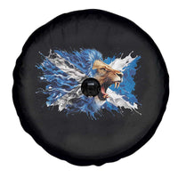 Roaring Scottish Lion Spare Tire Cover Braveheart Scotland Flag Pride - Wonder Print Shop