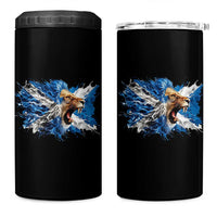 Roaring Scottish Lion 4 in 1 Can Cooler Tumbler Braveheart Scotland Flag Pride - Wonder Print Shop