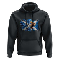 Roaring Scottish Lion Hoodie Braveheart Scotland Flag Pride - Wonder Print Shop