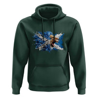 Roaring Scottish Lion Hoodie Braveheart Scotland Flag Pride - Wonder Print Shop