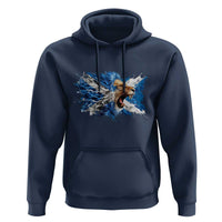 Roaring Scottish Lion Hoodie Braveheart Scotland Flag Pride - Wonder Print Shop