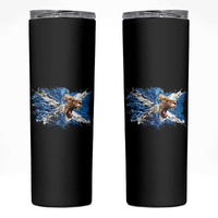Roaring Scottish Lion Skinny Tumbler Braveheart Scotland Flag Pride - Wonder Print Shop