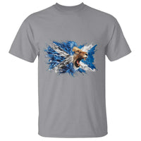 Roaring Scottish Lion T Shirt Braveheart Scotland Flag Pride - Wonder Print Shop