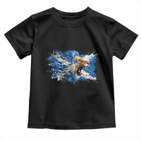Roaring Scottish Lion Toddler T Shirt Braveheart Scotland Flag Pride - Wonder Print Shop