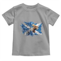 Roaring Scottish Lion Toddler T Shirt Braveheart Scotland Flag Pride - Wonder Print Shop