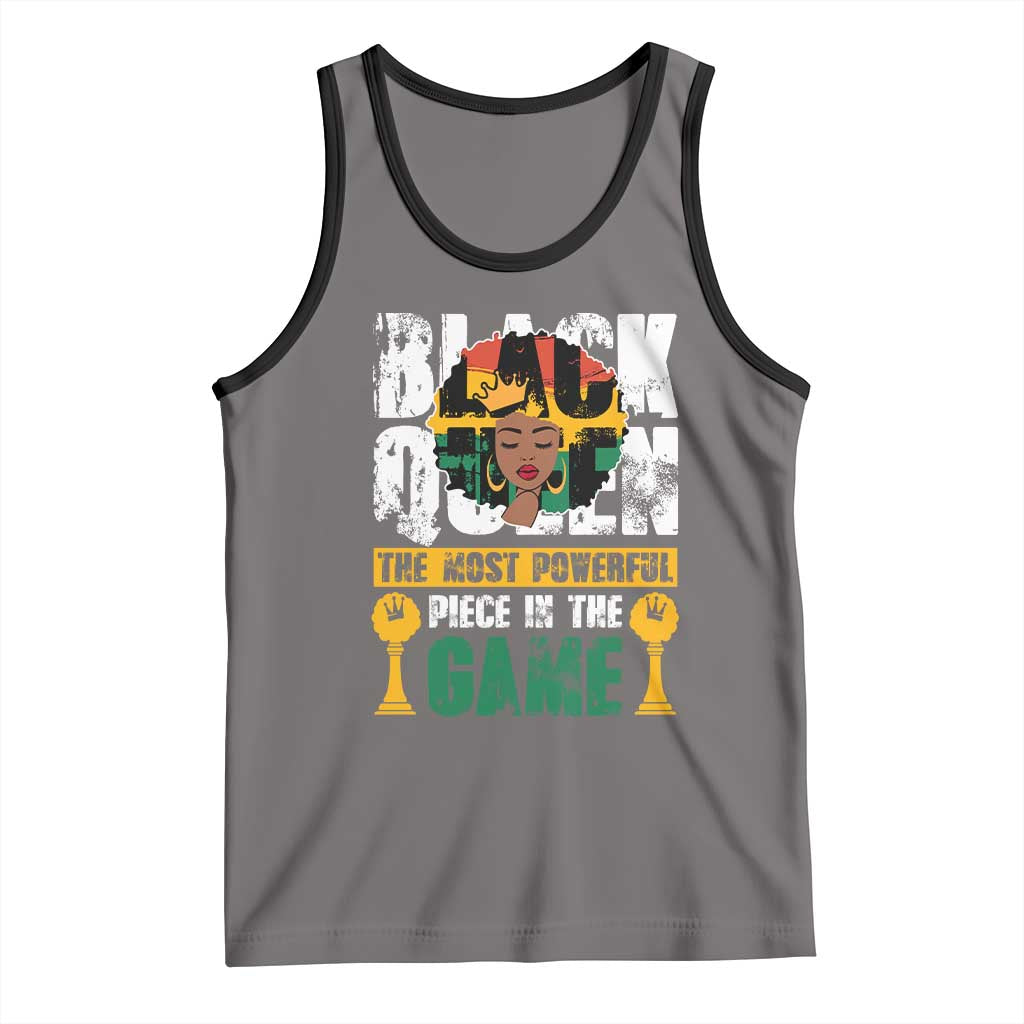 Black Queen Tank Top The Most Powerful Piece In The Game Afro Melanin