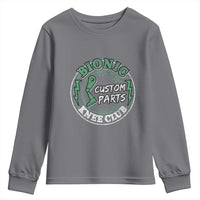 Funny Knee Replacement Survivor Youth Sweatshirt Bionic Knee Club Custom Parts