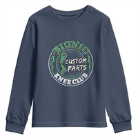 Funny Knee Replacement Survivor Youth Sweatshirt Bionic Knee Club Custom Parts