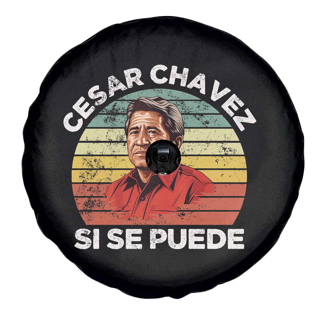 Cesar Chavez Spare Tire Cover Si Se Puede Mexican Hispanic Heritage Month Vintage