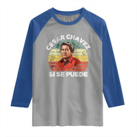 Cesar Chavez Raglan Shirt Si Se Puede Mexican Hispanic Heritage Month Vintage