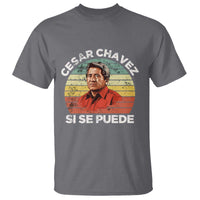 Cesar Chavez T Shirt Si Se Puede Mexican Hispanic Heritage Month Vintage