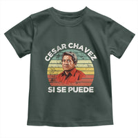 Cesar Chavez Toddler T Shirt Si Se Puede Mexican Hispanic Heritage Month Vintage
