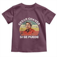 Cesar Chavez Toddler T Shirt Si Se Puede Mexican Hispanic Heritage Month Vintage