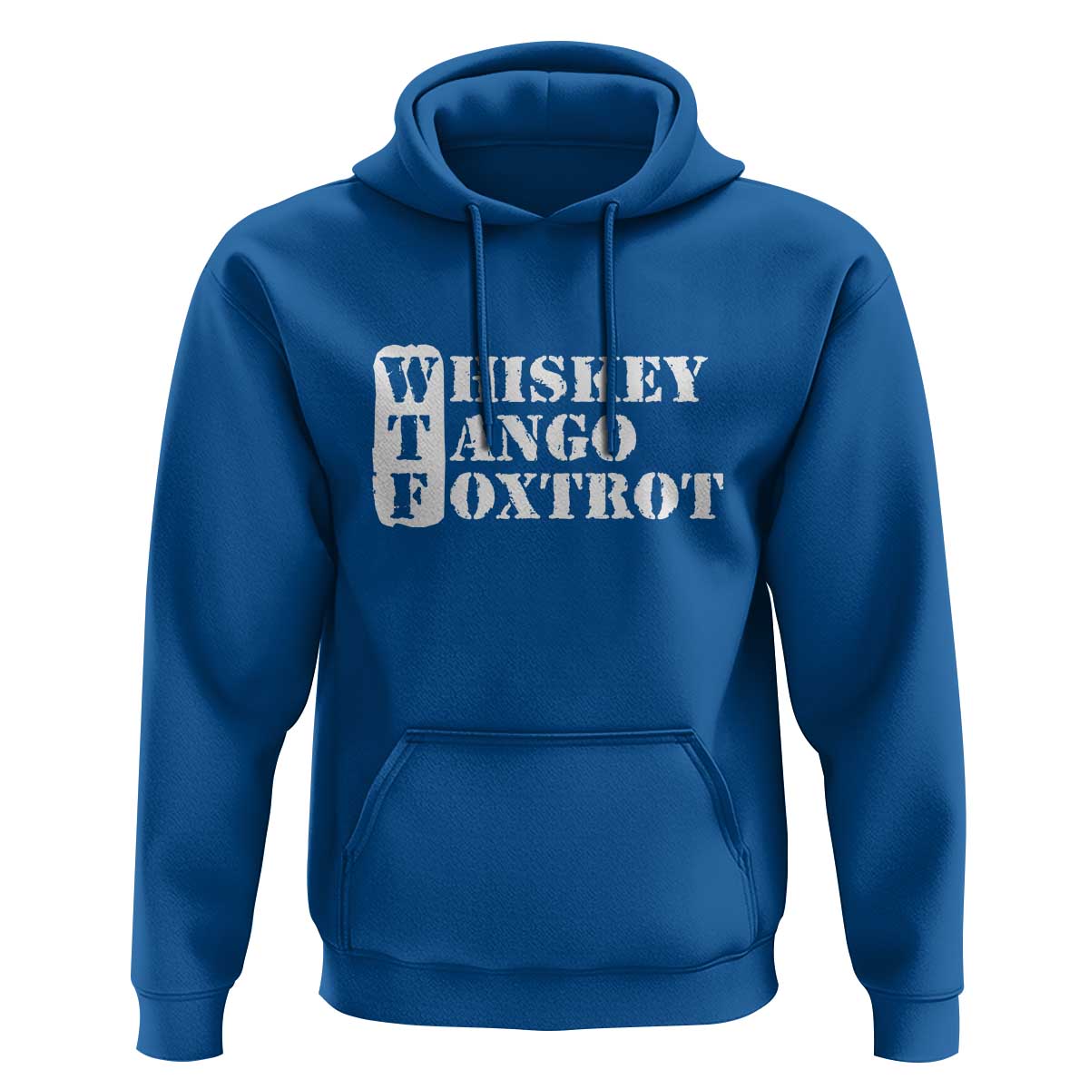 WTF Whiskey Tango Foxtrot Hoodie Military Phonetic Alphabet Funny