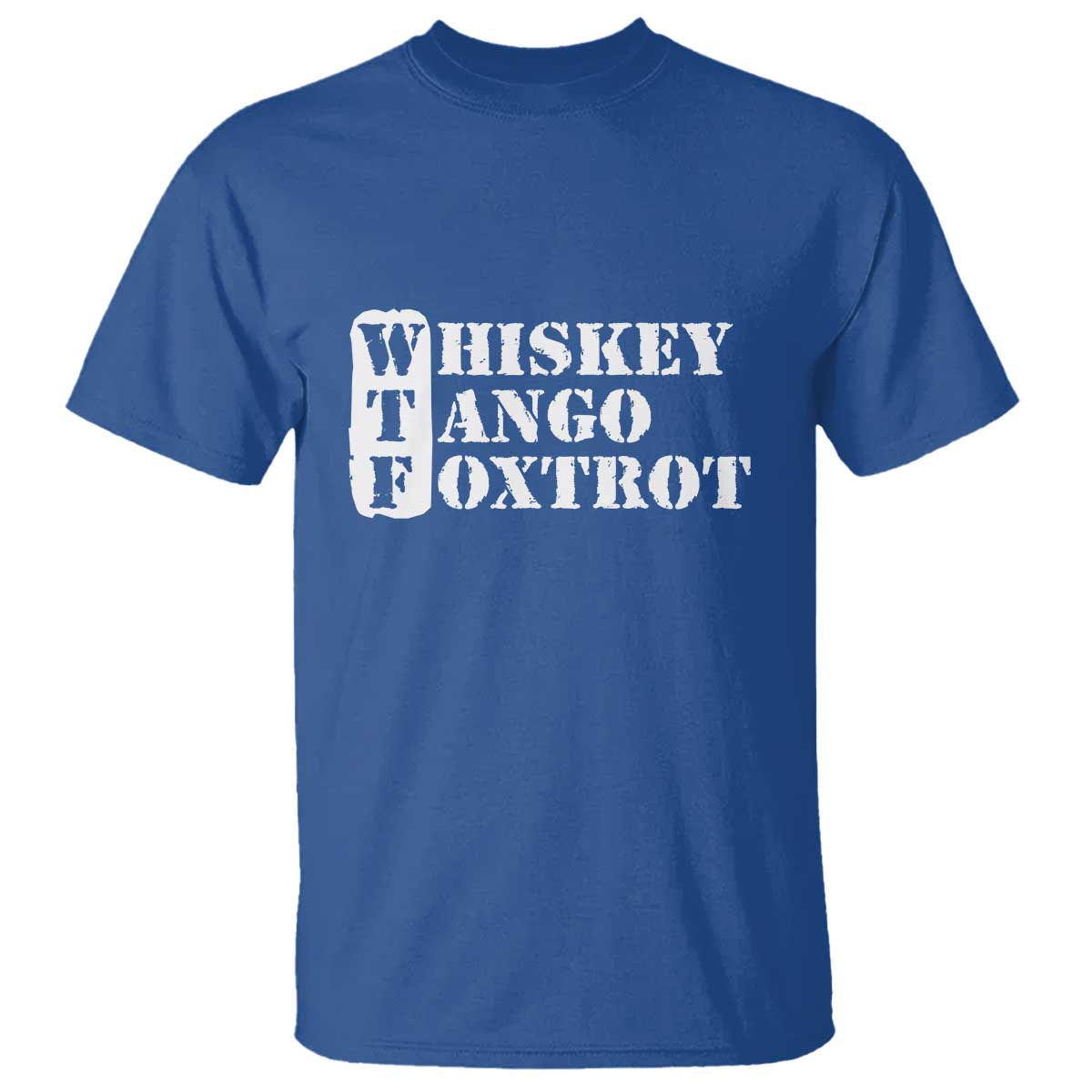 WTF Whiskey Tango Foxtrot T Shirt Military Phonetic Alphabet Funny