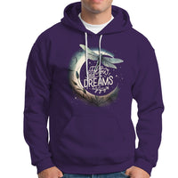 Dragonfly Hoodie Follow Your Dream Moon Child Dragonfly Dreamer Inspirational Shirt for Women, Dragonfly T-shirt, Dragonfly Gift, Insect Lover Shirt, Spiritual Shirt - Wonder Print Shop