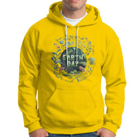 Earth Day Hoodie Go Planet Go Green Raise Environmental Crisis Awareness - Wonder Print Shop