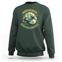 Earth Day Sweatshirt Save The Bees Save The Planet Raise Environmental Awareness Go Green Go Planet - Wonder Print Shop