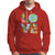 Earth Day Hoodie Peace Love Earth Love Your Mother Go Planet Ocean Wildlife Protection - Wonder Print Shop