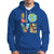 Earth Day Hoodie Peace Love Earth Love Your Mother Go Planet Ocean Wildlife Protection - Wonder Print Shop