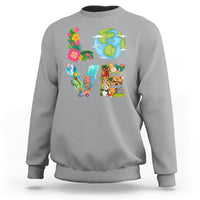 Earth Day Sweatshirt Peace Love Earth Love Your Mother Go Planet Ocean Wildlife Protection - Wonder Print Shop