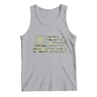 Scout Law Values Tank Top American Camo Flag Retro Vintage