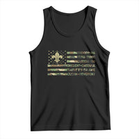 Scout Law Values Tank Top American Camo Flag Retro Vintage