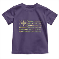 Scout Law Values Toddler T Shirt American Camo Flag Retro Vintage