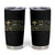 Scout Law Values Tumbler Cup American Camo Flag Retro Vintage