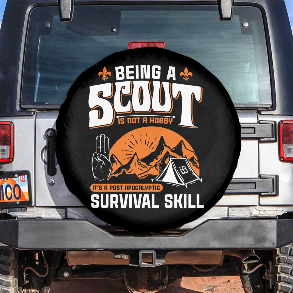 Funny Scout Spare Tire Cover Being A Scout Is Not A Hobby Survival Skill Adventure