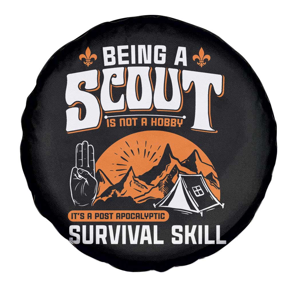 Funny Scout Spare Tire Cover Being A Scout Is Not A Hobby Survival Skill Adventure