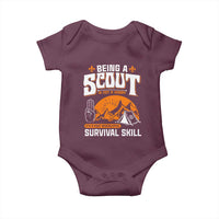 Funny Scout Baby Onesie Being A Scout Is Not A Hobby Survival Skill Adventure