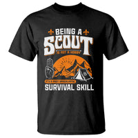 Funny Scout T Shirt Being A Scout Is Not A Hobby Survival Skill Adventure