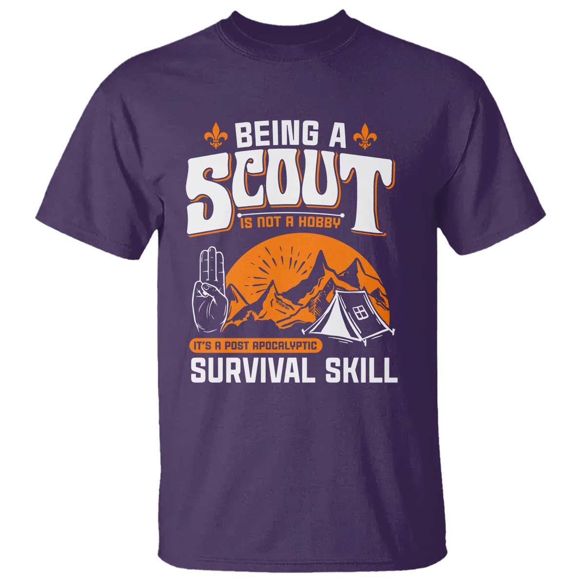 Funny Scout T Shirt Being A Scout Is Not A Hobby Survival Skill Adventure
