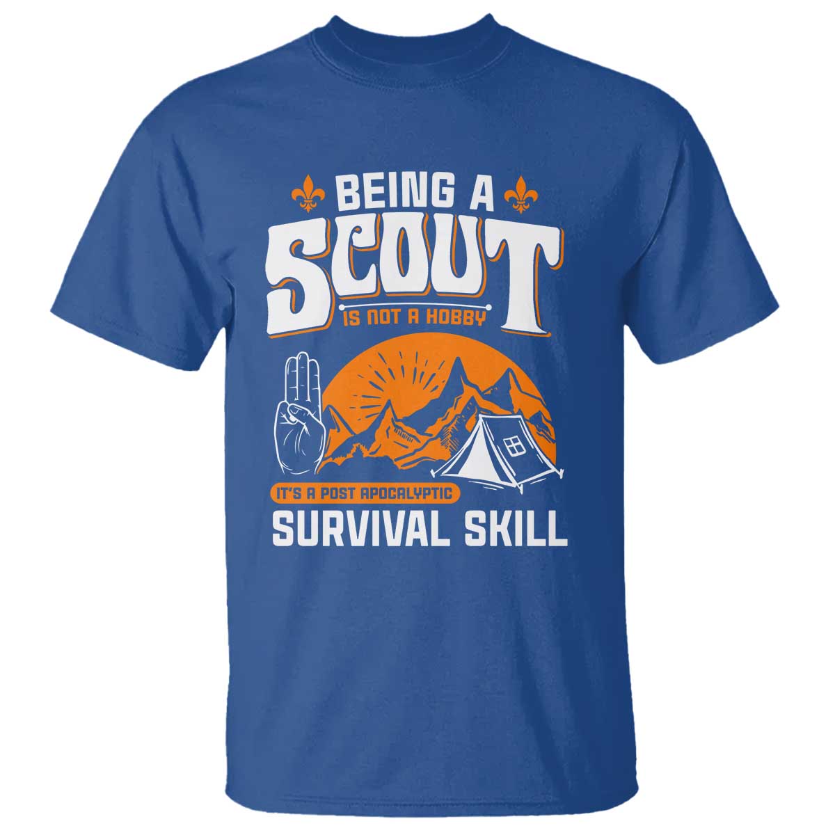 Funny Scout T Shirt Being A Scout Is Not A Hobby Survival Skill Adventure