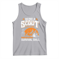 Funny Scout Tank Top Being A Scout Is Not A Hobby Survival Skill Adventure