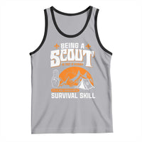Funny Scout Tank Top Being A Scout Is Not A Hobby Survival Skill Adventure