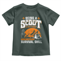 Funny Scout Toddler T Shirt Being A Scout Is Not A Hobby Survival Skill Adventure